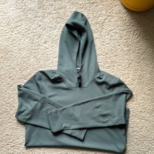 Green Hooded Sweatshirt